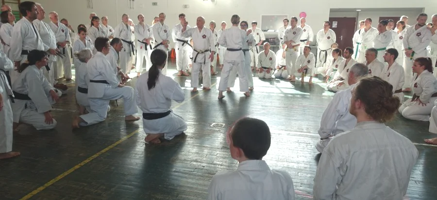 Stage international de karaté Goju-ryu Shorei kan, avril 2025